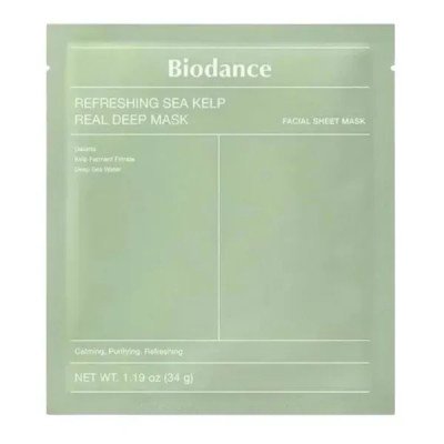 BIODANCE Refreshing Sea Kelp Real Deep Mask 34g