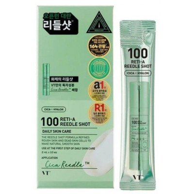 VT COSMETICS 100 RETI-A REEDLE SHOT 2ml х 10pcs