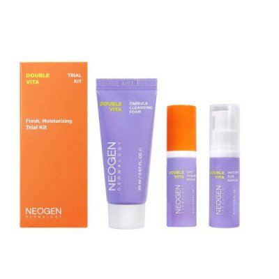NEOGEN DERMALOGY DOUBLE VITA TRIAL KIT 20ml, 5ml, 5ml