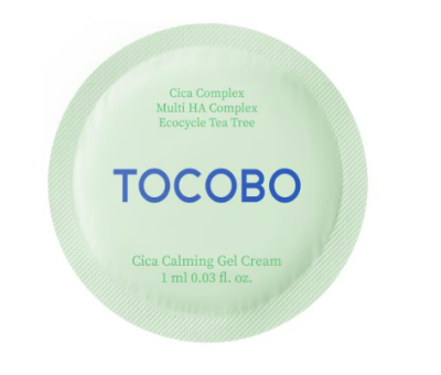 TOCOBO CICA CALMING GEL CREAM 1ml