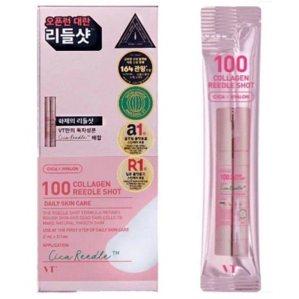 VT COSMETICS 100 COLLAGEN REEDLE SHOT 2ml х 10pcs