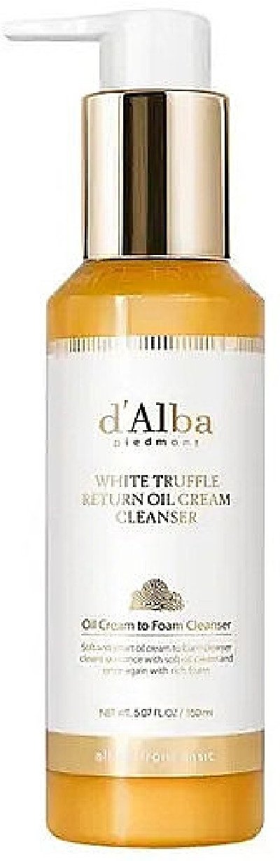 D'ALBA White Truffle Return Oil Cream Cleanser 150ml